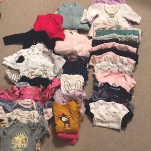 0-3 month baby girl bundle